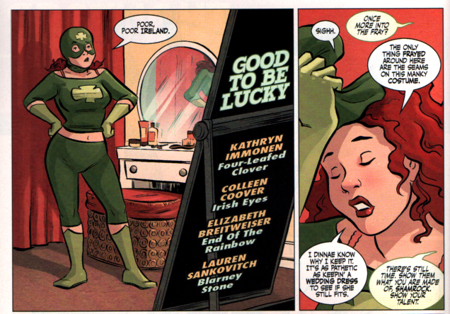 Girl Comics 3 Shamrock by Colleen Coover