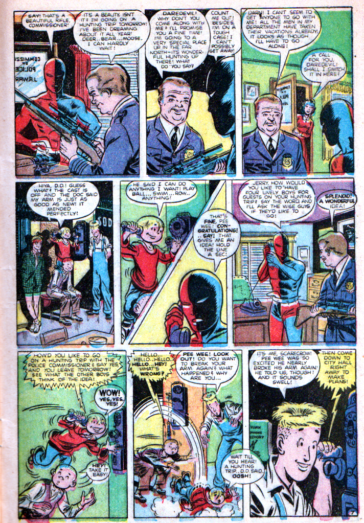 Daredevil and the Little Wise Guys art by Norman Maurer