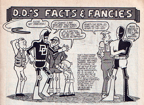 Fred Hembeck from The Daredevil Chronicles