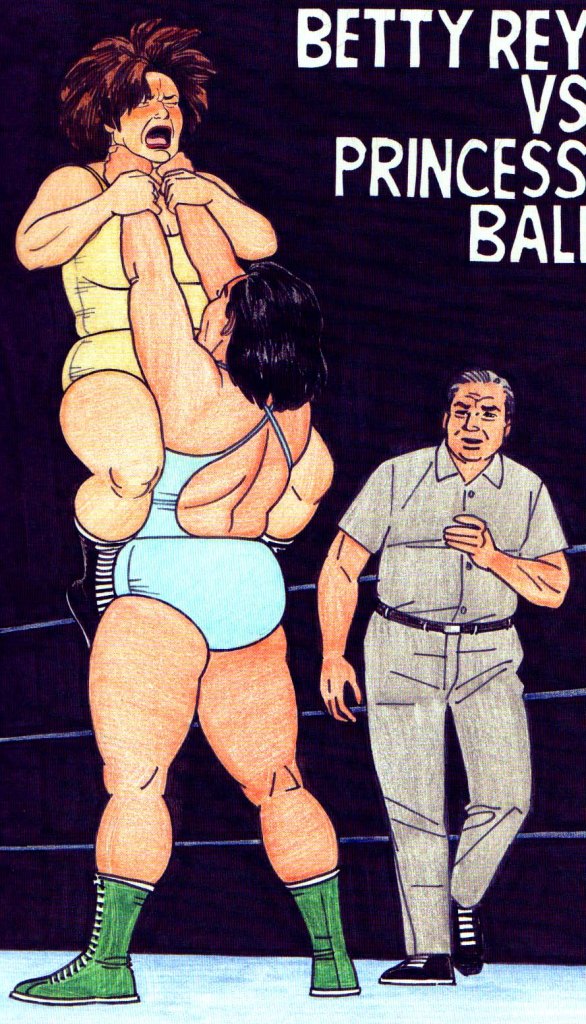 Queen of the Ring, by Jaime Hernandez