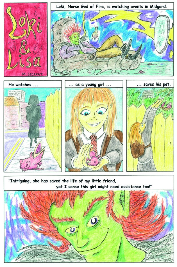 Loki and Lisa by Mike Sedakat