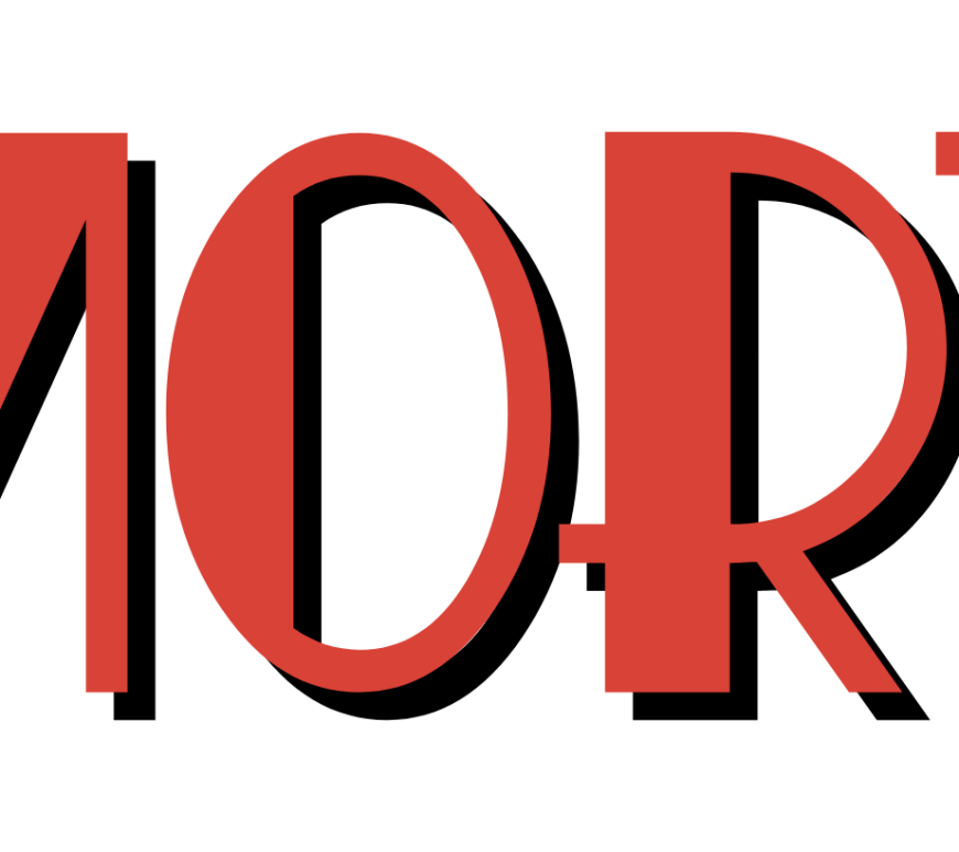 Logo for the comic Mort